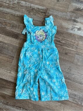 Blue Frozen Elsa Romper